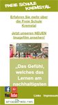 Mobile Screenshot of freieschule-kremstal.at